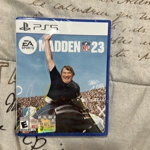 Ps5 madden 23. brand new in wrapper.